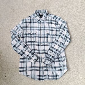 Salt Valley White Checkered Flannel